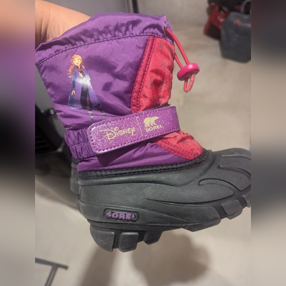 Disney Frozen Sorel Snow Boots - Size 10T